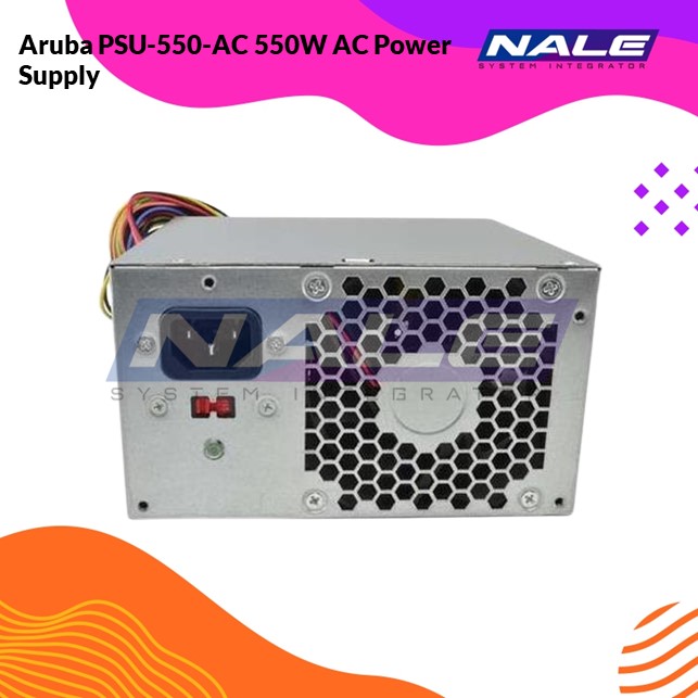 JZ012A Aruba PSU-550-AC 550W AC Power Supply (JZ012A) - Gambar 1