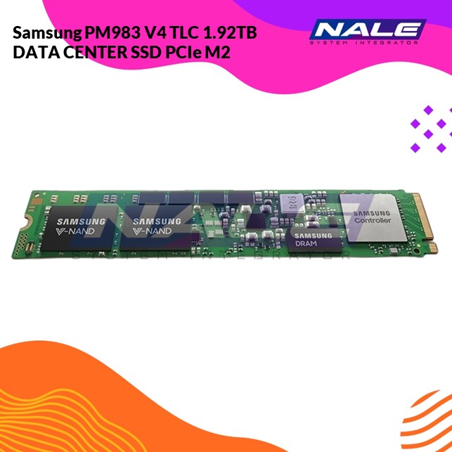 MZ1LB1T9HALS Samsung PM983 V4 TLC 1.92TB DATA CENTER SSD PCIe M2 - Gambar 1