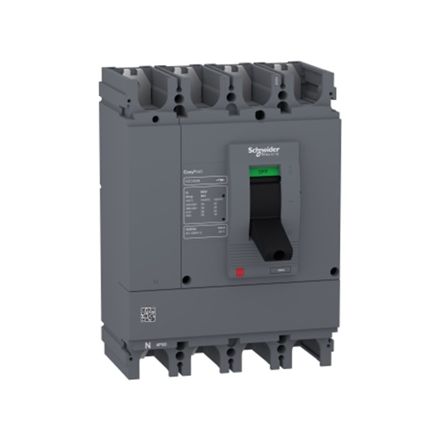 38 Schneider circuit breaker Easypact EZC630N - TMD - 500 A - 4 poles 3d (EZC630N4500N) - Gambar 1